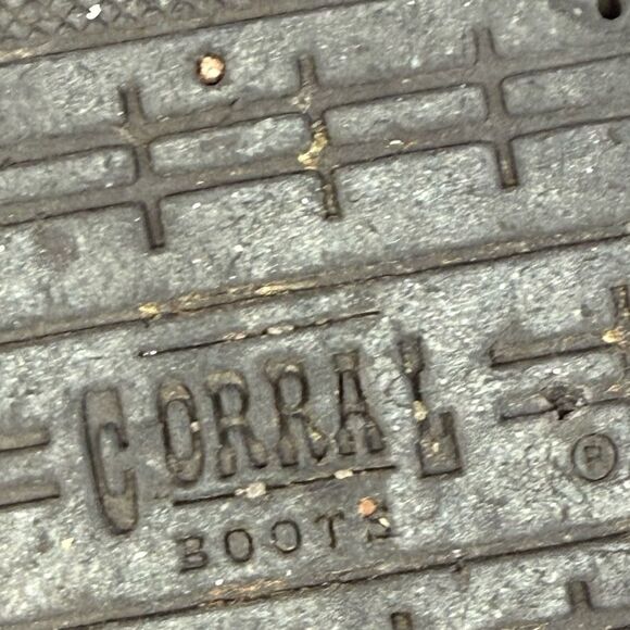 Corral leather western cowboy boots men’s size 8.5 - Picture 8 of 8